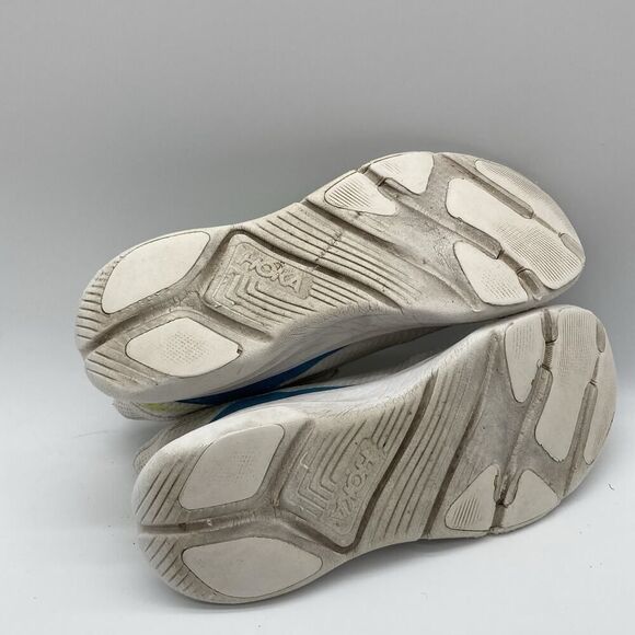 Mens Size 11D Hoka One One Solimar 1123074 BDBDB White Running Shoes Sneakers - Picture 8 of 10